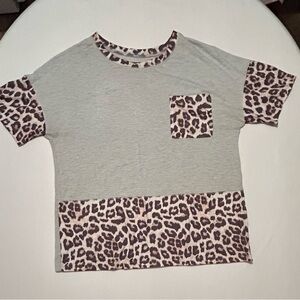 Leopard Print Kids Shirt